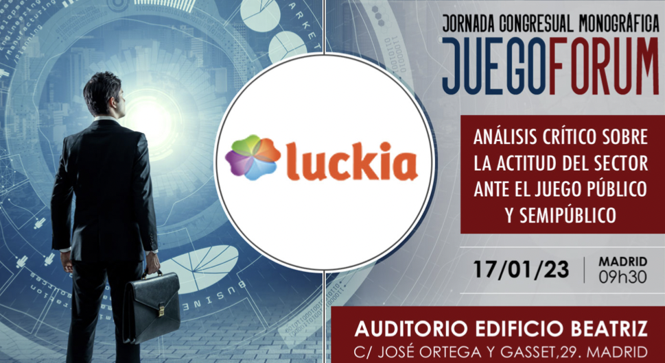 LUCKIA, patrocinador premium de JUEGOFORUM