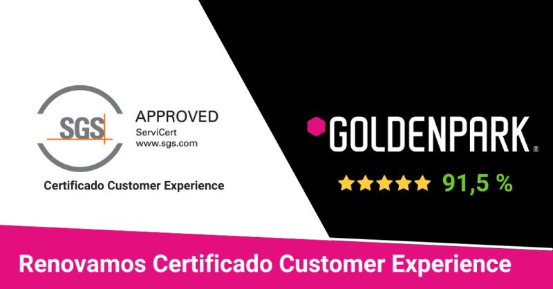Las salas Golden Park han obtenido por cuarto año consecutivo el Certificado Customer Experience