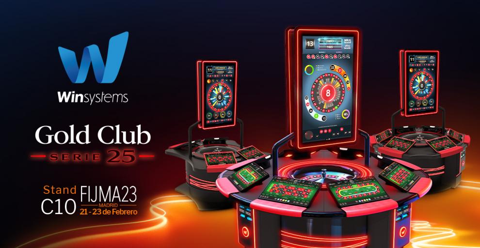  Win Systems amplía la exclusiva serie 25 a toda la gama de ruletas electrónicas Gold Club