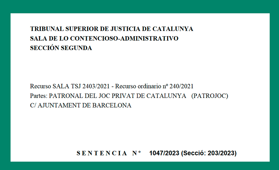 PUBLICAMOS íntegra la IMPORTANTE SENTENCIA que anula el régimen de distancias mínimas aprobado por el Ayuntamiento de Barcelona