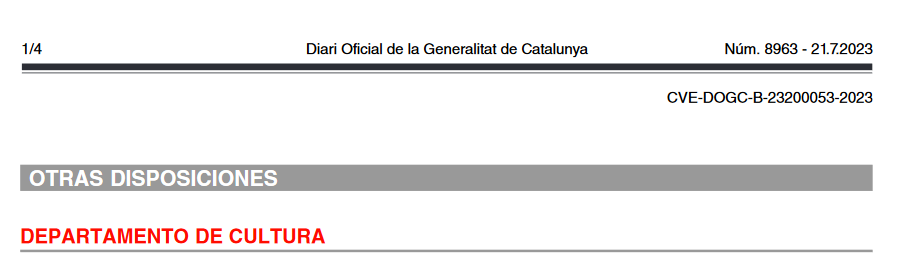 Acuerdo sobre las subvenciones para la incorporación de la lengua catalana en juegos de mesa