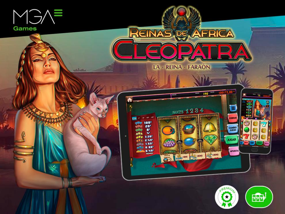 MGA Games traslada a los casinos online la mítica Reinas de África Cleopatra de R.Franco
VÍDEO