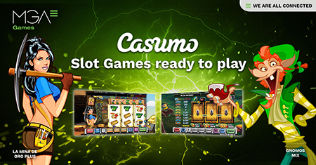 Casumo.es crece en España con las producciones premium de MGA Games