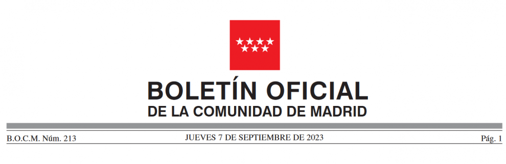 El Boletín de la Comunidad de Madrid publica las competencias de juego bajo una Secretaría General Técnica
