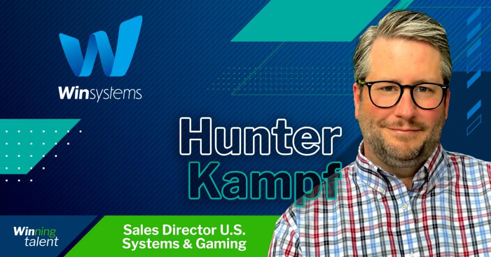 Win Systems acelera su expansión en los Estados Unidos uniendo a Hunter Kampf al equipo comercial