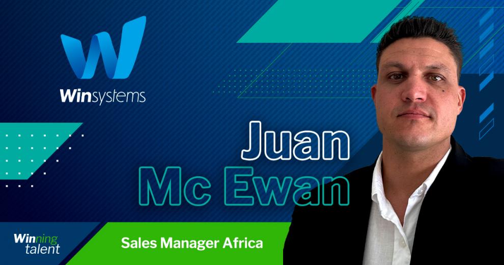 Win Systems listo para potenciar su presencia en el mercado africano con Juan Mc Ewan como Sales Manager