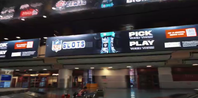 ... Y ahora, el vídeo! El Strip de Las Vegas rendido a ARISTOCRAT y sus juegos de la NFL