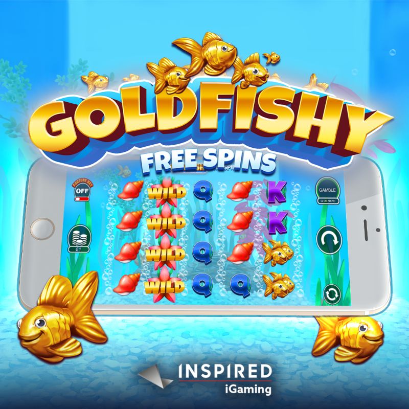 Inspired se sumerge en la diversión con Gold Fishy Free Spins
