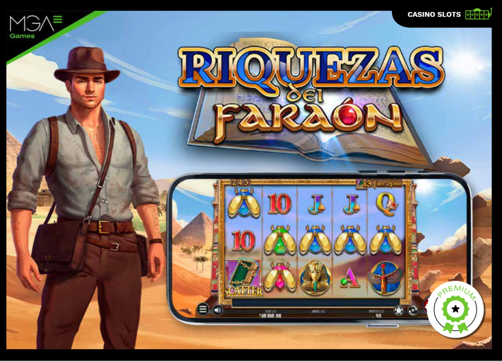 MGA Games transporta al jugador a un épico Egipto con 'Riquezas del Faraón'
VÍDEO Y DESCRIPCIÓN DEL JUEGO
