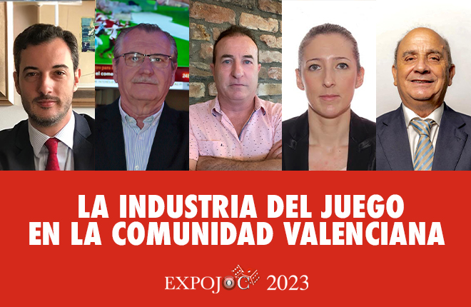 Mesa debate sobre la Industria del Juego en la Comunidad Valenciana en EXPOJOC 2023