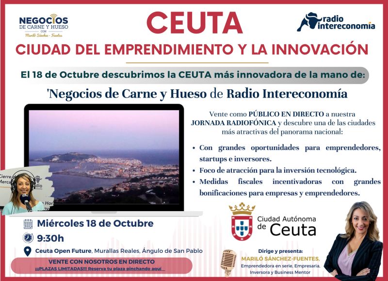 Oportunidad para asistir al programa especial de Radio Intereconomía en CEUTA