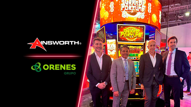 Ainsworth y Grupo Orenes firman un acuerdo para comercializar Ainsworth en España