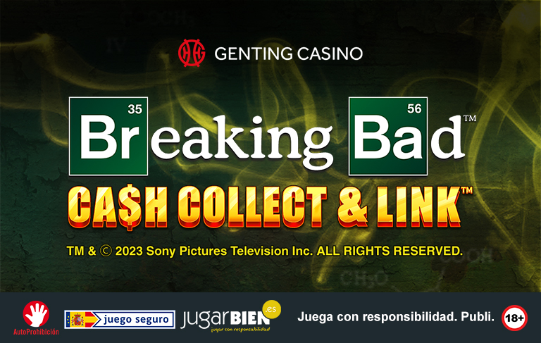 Genting Casino Lanza en Exclusiva en España la Slot de Breaking Bad™: Cash Collect & Link™