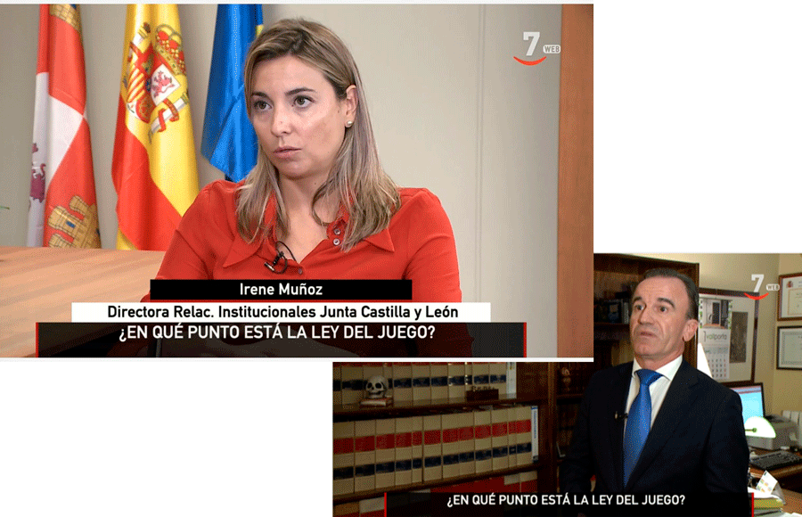 La nueva ley de juego de Castilla y León se retrasa a 2024
REPORTAJE en VÍDEO con IRENE MUÑOZ y SAJUCAL en la Televisión de Castilla y León