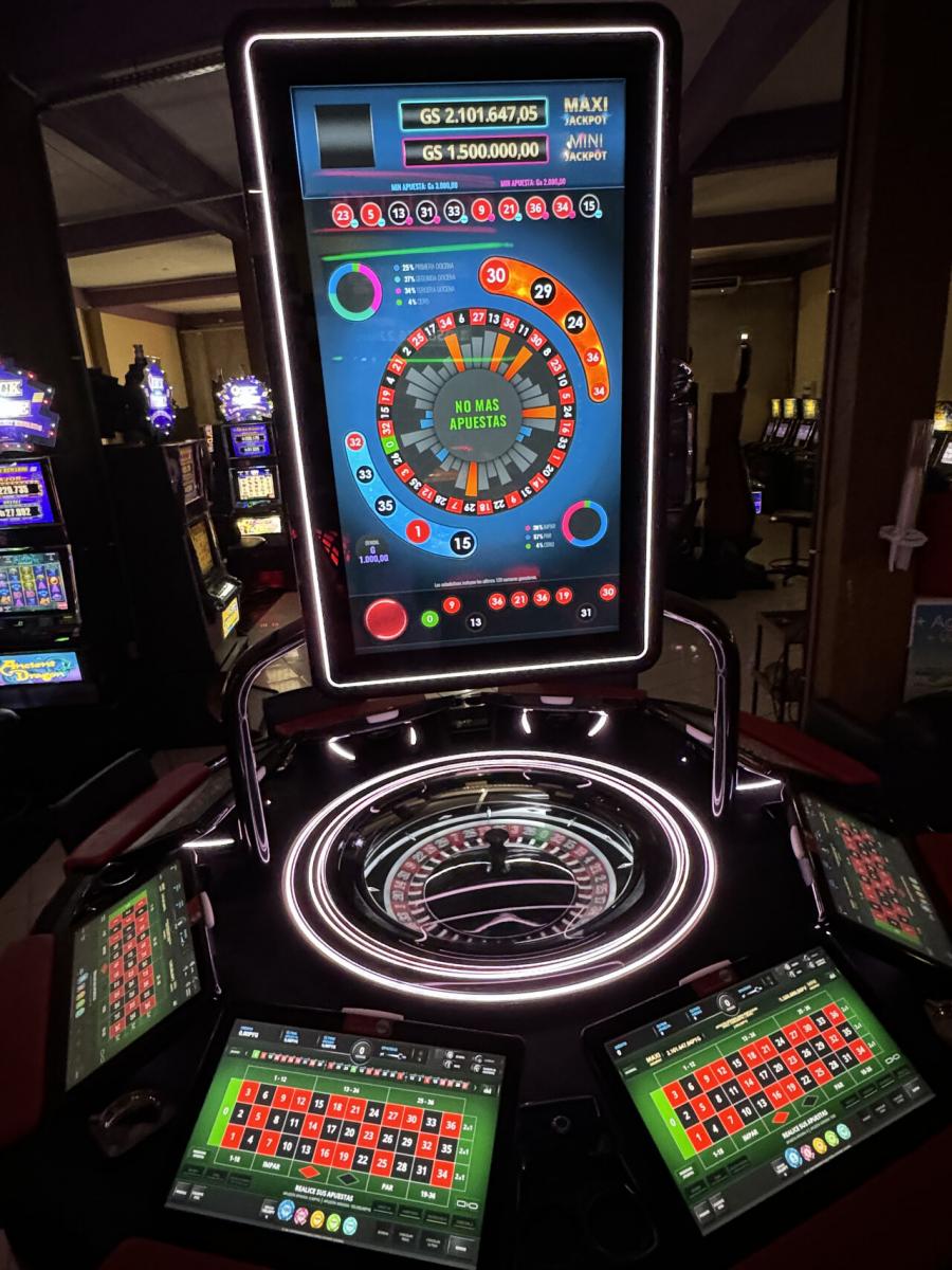 Win Systems anuncia la exitosa instalación de su primera ruleta electrónica Gold Club Serie 25 en el Casino Paraibe de Paraguay