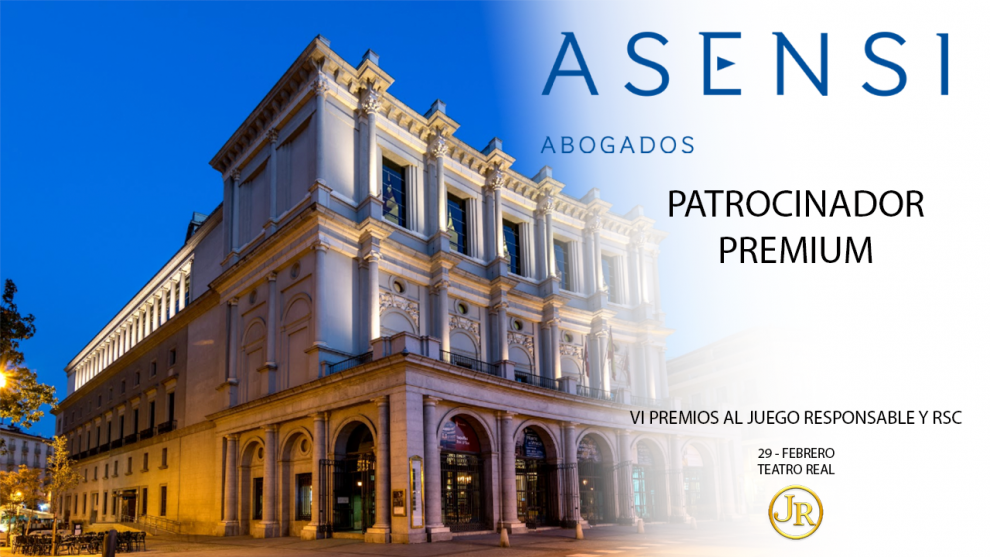 Asensi Abogados, firme defensor del Juego Responsable, anuncia su Patrocinio Premium para los Premios de Juego Responsable y RSC