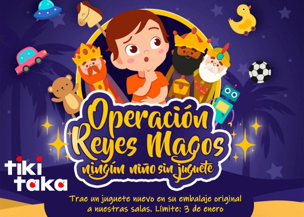Felicitaciones a TIKI TAKA por su campaña de recogida de juguetes para niños en Reyes
FOTOS

