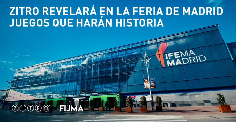 ZITRO REVELARÁ EN LA FERIA DE MADRID JUEGOS QUE HARÁN HISTORIA