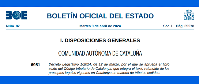 El BOE publica el compendio tributario del juego en Cataluña