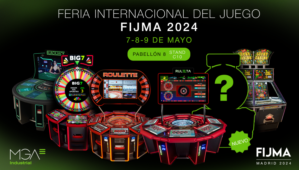 MGA Industrial saca pecho con la ruleta Evolution en FIJMA24 junto con... ¡una sorpresa especial!