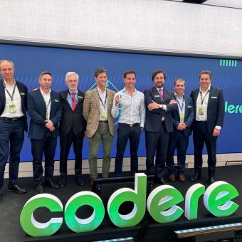 Codere reúne a sus clientes en el palco del Santiago Bernabéu 
