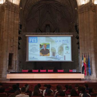 El Proyecto FES lleva la prevención de las adiciones juveniles a Extremadura con  la asistencia de Fátima Pablos Mateos
