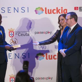 Photo gallery of INTERPOL's presence at the VI Responsible Gaming and CSR Awards at the Royal Theater in Madrid.