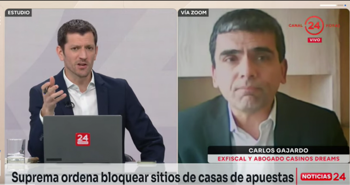 Carlos Gajardo, Abogado de Casinos Dreams, Comenta el Fallo de la Corte Suprema sobre el bloqueo de webs de apuestas en Chile
VÍDEO