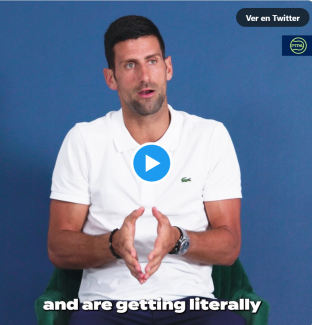 Novak Djokovic  aboga porque los tenistas puedan llevar publicidad de casas de apuestas
VÍDEO