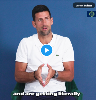 Novak Djokovic  aboga porque los tenistas puedan llevar publicidad de casas de apuestas
VÍDEO