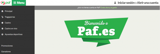 Homologación del sistema técnico de Paf International ABP para Licencias de Otras Apuestas de Contrapartida