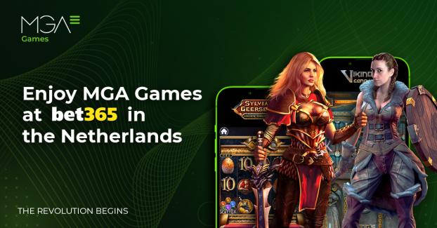 bet365 bets on MGA Games content for the Netherlands
