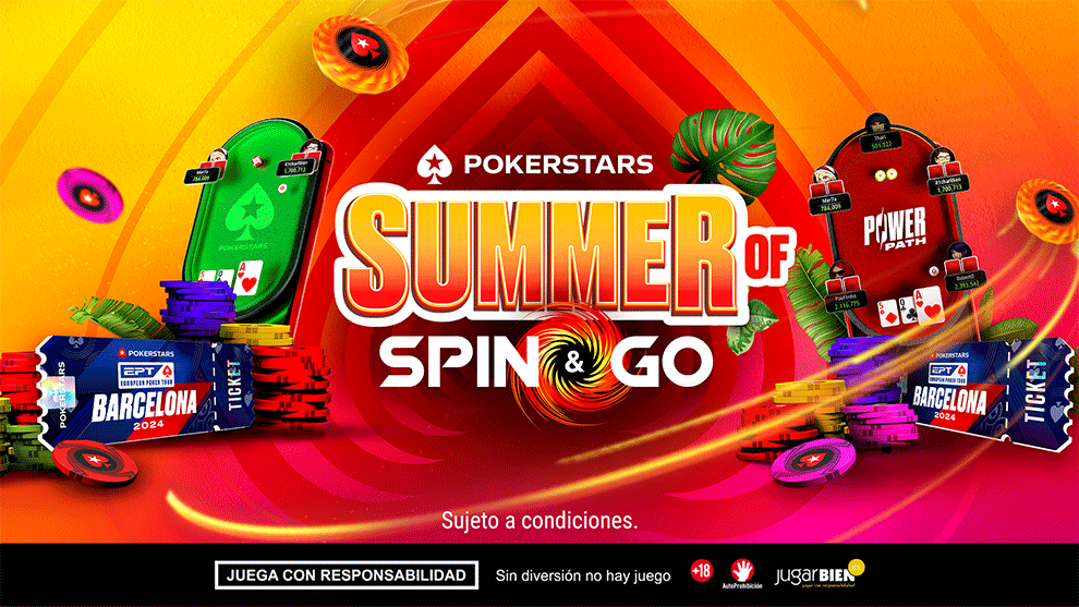 PokerStars lanza el emocionante Summer of Spin & Go con premios increíbles