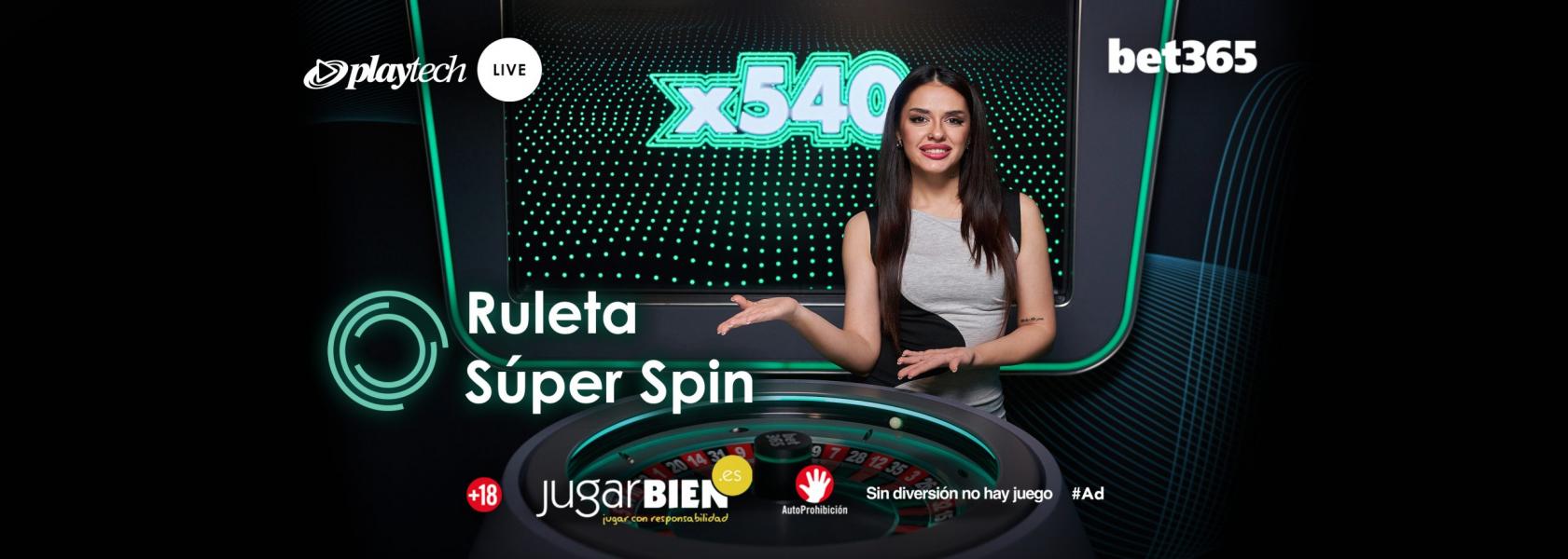 Playtech y bet365 lanzan Super Spin Roulette, un juego exclusivo para el mercado español