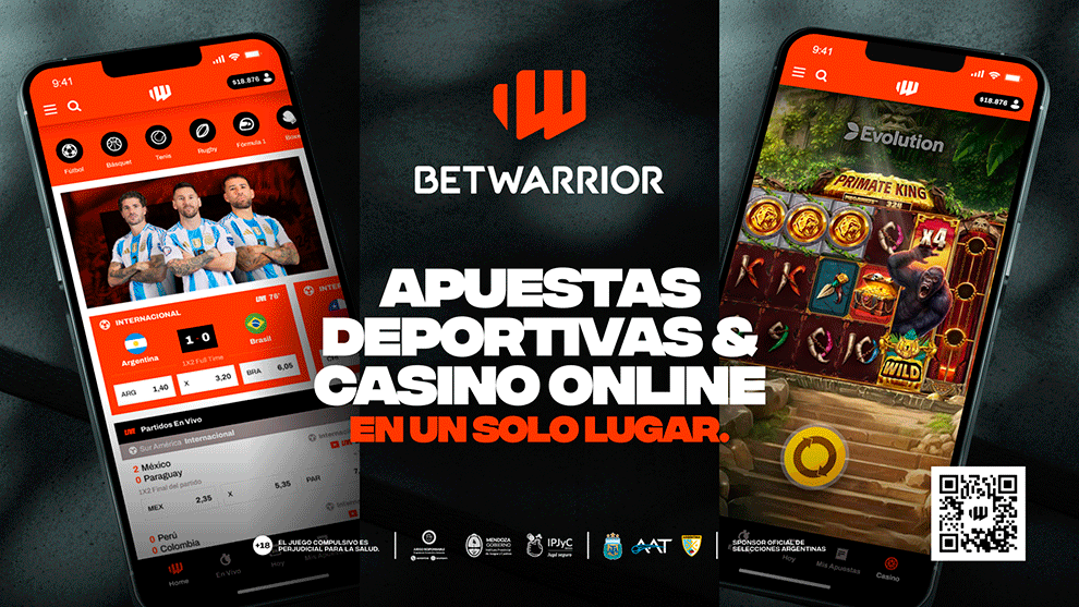 BetWarrior lanza campaña en Argentina destacando su oferta de casino sin perder el foco en el contenido deportivo