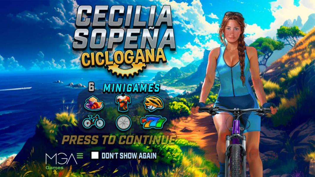 MGA Games lanza Cecilia Sopeña Ciclogana: la slot que pedalea entre tradición, influencers y adrenalina