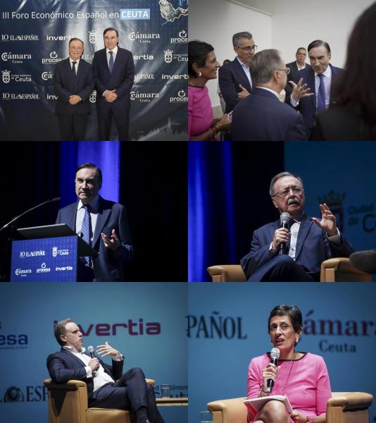 III Foro Económico Español:
Ceuta es el centro del mundo y una palanca única