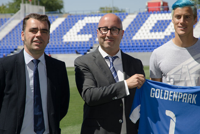 Goldenpark.es desplegó este GRAN CARTEL para recibir al FC Barcelona en el campo del Leganés