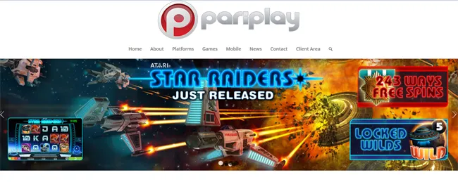La nueva plataforma de juego de la empresa PariPlay