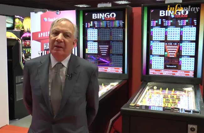 VÍDEO EXCLUSIVO: 
Bingo Luckia presentado por José González Fuentes para los lectores de InfoPlay
