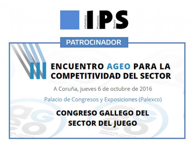 IPS patrocina el III Encuentro AGEO