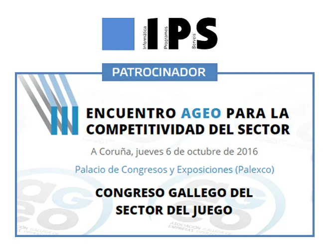 IPS patrocina el III Encuentro AGEO