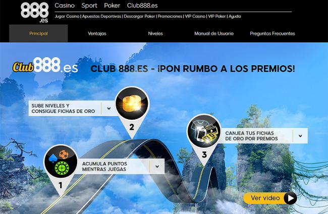 ¿Acierta 888.es con su nuevo programa de fidelidad “Club888”?