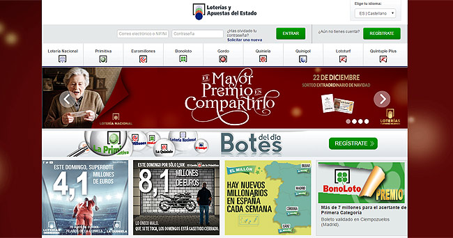 La compra de Lotería navideña por internet cae en picado en Madrid