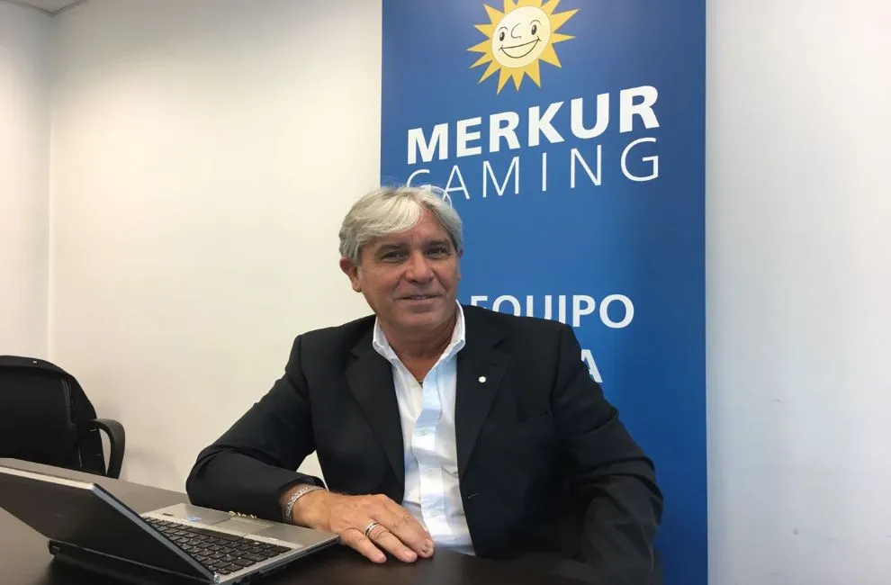 Director General de Merkur Gaming Argentina, Alejandro Saraintaris.