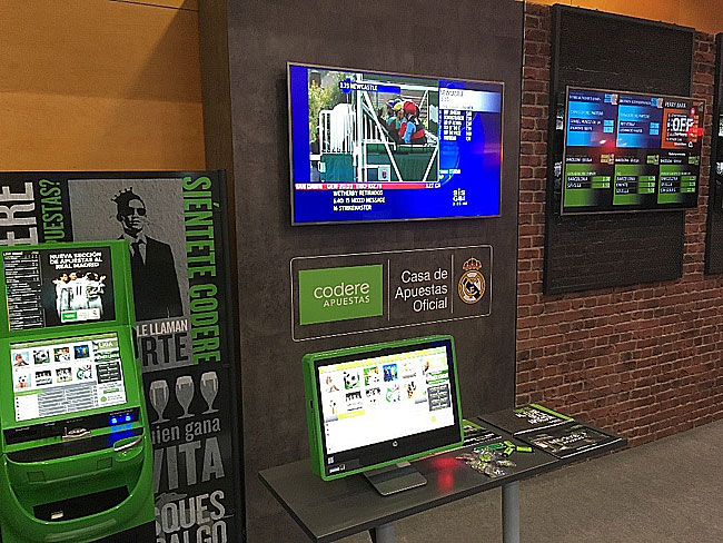 CODERE presenta en ANESAR 2016 todas sus Novedades como FLAMANTE Casa Oficial de Apuestas del Real Madrid C.F.