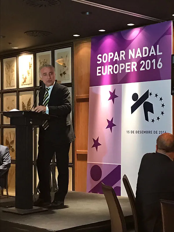 Europer celebró anoche su tradicional cena de Navidad