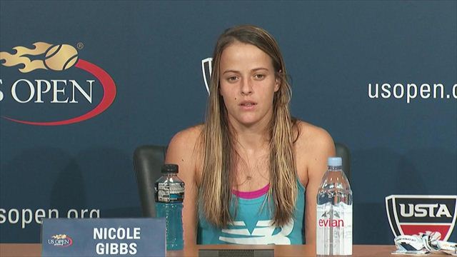 Y otra más.... la tenista Gibbs: 