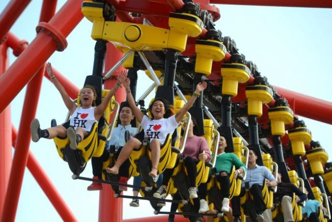 Imagen de una de las montañas rusas del 'Dragon Park' (www.cincodias.com)