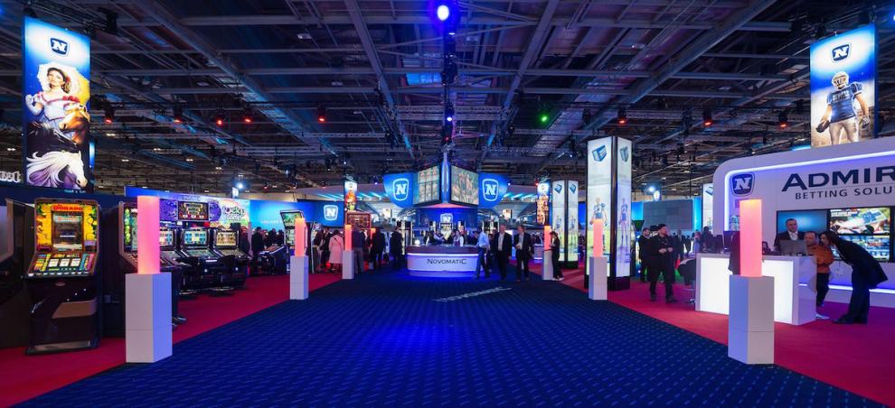 Aquí está toda la batería de NOVOMATIC lista para impactar una vez más en la Feria de Londres